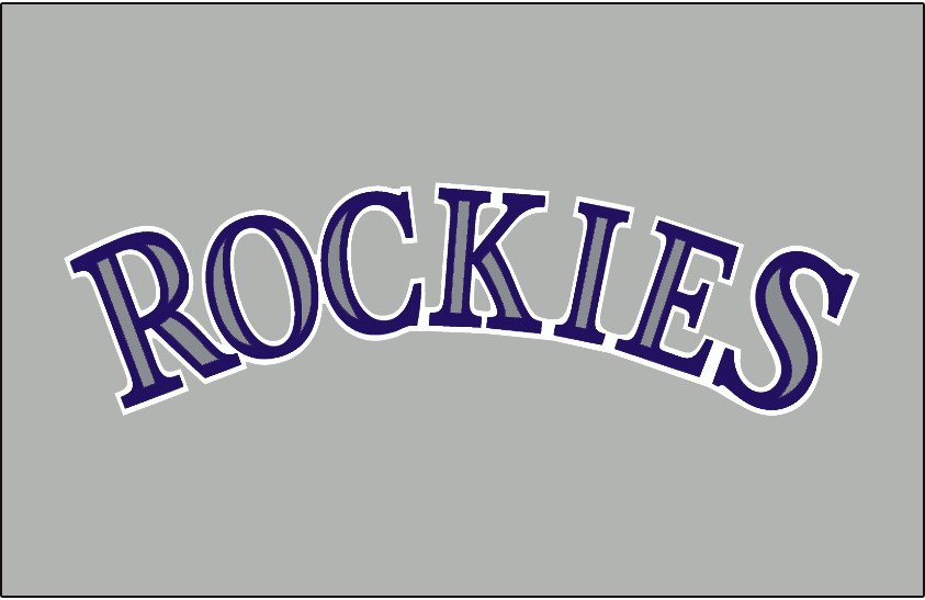 Colorado Rockies 1993 Jersey Logo iron on transfers for clothing